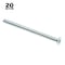 Prime-Line 1/4"-20 x 4 in Phillips Flat Machine Screw, Zinc Plated 20 PK 9002144 - alternate 3